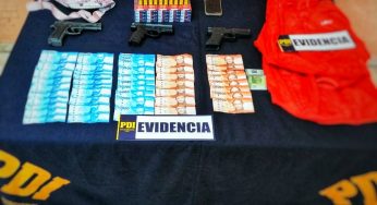 PDI investiga robo con intimidación y detiene a 5 personas