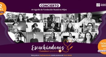 Artistas se unen en espectáculo online en beneficio de los niños con cáncer