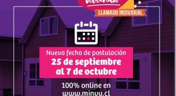 Minvu amplía plazo para postular al subsidio DS49 individual