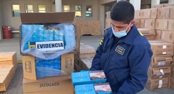 PDI detecta cargamento de cigarrillos de contrabando