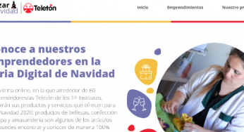 Por primera vez Teletón realiza su bazar de navidad 100% digital