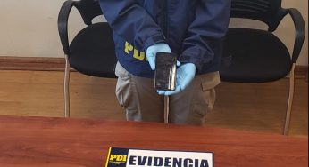 PDI recupera costoso celular avaluado en $1.000.000