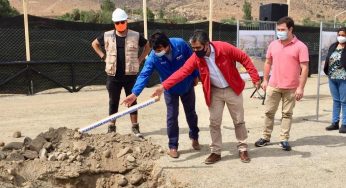 En Illapel se inicia la construcción de moderna y funcional Plaza Elige Vivir Sano