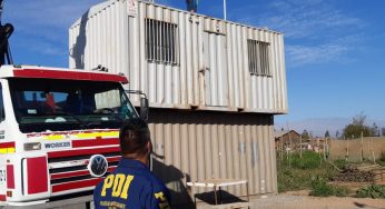 PDI recupera en Vallenar containers robados con especies desde Pan de Azúcar