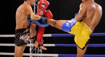 Deportista regional entrena y se prepara para convertirse en profesional del Kickboxing