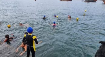 En Coquimbo el polo acuático y nado en aguas abiertas sigue sumando a niños y jóvenes