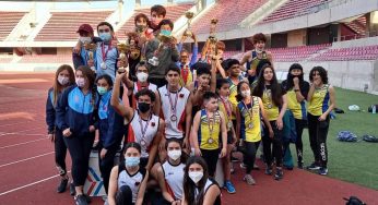El atletismo infantil-juvenil vuelve a la Portada
