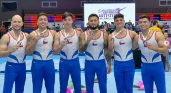 Gimnastas serenenses lograron el bronce en Sudamericano de San Juan