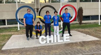 Taekwondo regional retorna con medallas de la Copa Chile