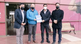Autoridades proyectan trabajo colaborativo para el mejoramiento del Estadio Municipal de Monte Patria