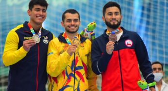 Joel Álvarez logra bronce en los Juegos Bolivarianos de Colombia