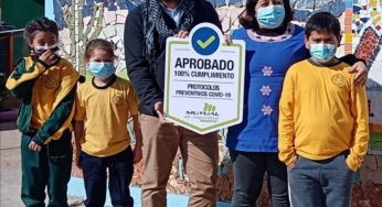 84% de establecimientos educacionales públicos de Andacollo y Coquimbo cuentan con certificación sanitaria
