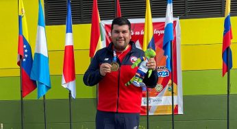 Héctor Flores e Ysumy Orellana subieron al podium en los Juegos Bolivarianos de Valledupar