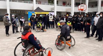 En la Escuela Cardenal José María Caro se incentiva al deporte y la inclusión