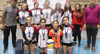 Colegio Sagrados Corazones y Colegio Gerónimo Rendic a la Final Nacional de Voleibol Escolar