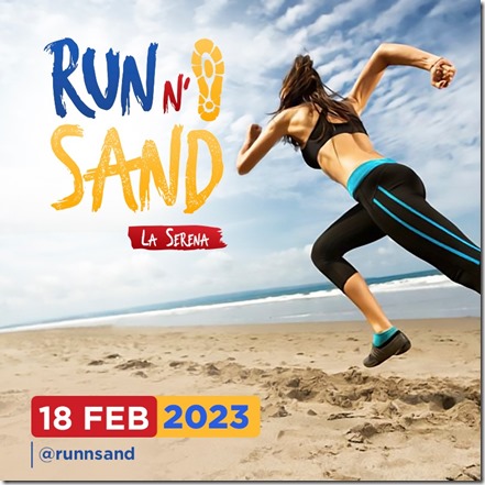 Run and Sand afiche