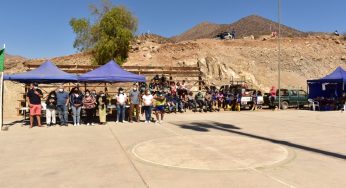Vecinos de Pichasca contarán con el mejoramiento de su multicancha