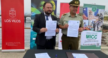 Carabineros y Municipio de Los Vilos firman Convenio OS-14: Choapa suma segunda comuna con patrullas mixtas