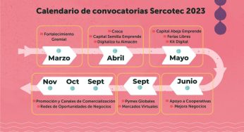 Sercotec anuncia su calendario de convocatorias 2023
