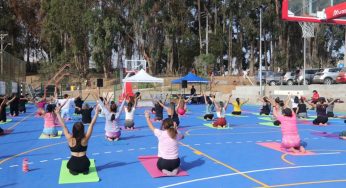 Más de 300 mujeres conmemoran el 8 de marzo con deporte en el Cendyr La Serena