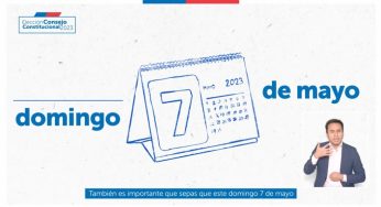 A través de spot hacen llamado a informarse sobre la elección de consejeros constitucionales