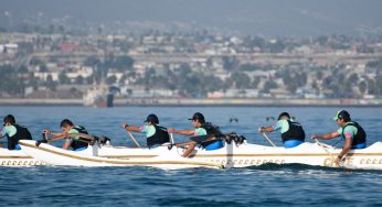 Con éxito finalizó torneo nacional de Canotaje Polinésico en la bahía de Coquimbo