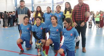 Intensa jornada de futsal se vivió en el polideportivo Carlos Munizaga Miranda de Vicuña