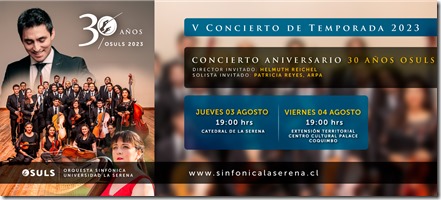 BANNER V Concierto de Temporada