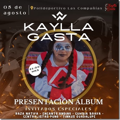 Flayer Kaylla Gasta