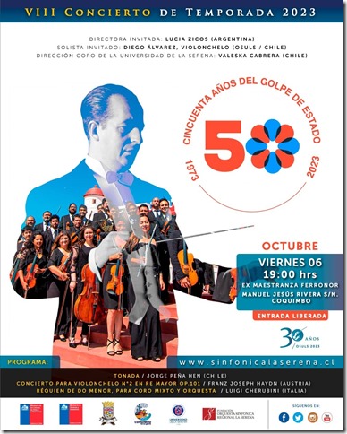 AFICHE VIII Concierto de Temporada 50 años