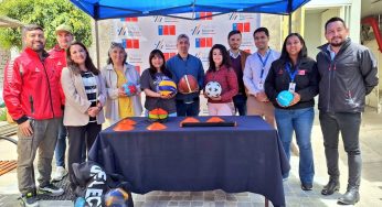 Jóvenes en proceso de reinserción social de La Serena reciben implementación deportiva