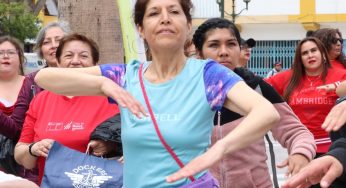 El Deporte llenó de energía la Plaza de Armas del puerto