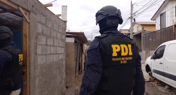 PDI desarticula “oficina de la droga” que operaba en medio de un barrio de la Compañía Alta en La Serena