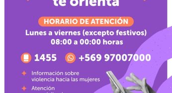 SernamEG Coquimbo refuerza información sobre los canales de orientación y denuncia en casos de violencia de género