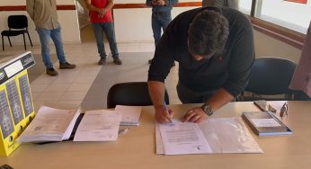 Entregan terreno para avanzar en proyecto de Soluciones Sanitarias y Urbanización en la localidad de Caimanes