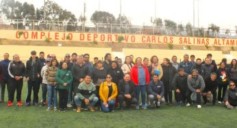 Anuncian obras de conservación de Estadio Municipal de Los Vilos
