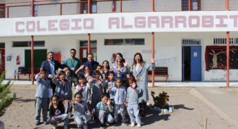 Alegría en Colegio Algarrobito por inicio de trabajos de mejoramiento integral