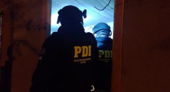 PDI interviene domicilio de imputado que se hacía pasar por mecánico para vender drogas en Illapel