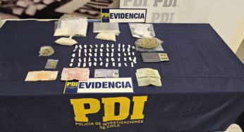 PDI interviene 5 domicilios de Coquimbo por venta de drogas en Tierras Blancas