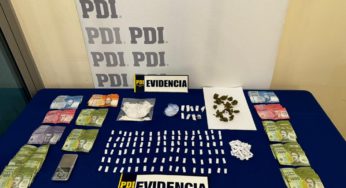 Intervención de la PDI por microtráfico de drogas deja tres detenidos en la parte alta de Coquimbo