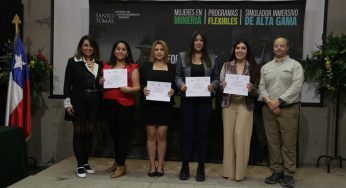 Santo Tomás certifica a 19 mujeres de la provincia de Choapa para trabajos en minería