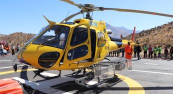 Ministra Tohá y autoridades inauguran Punto de Posada de Helicópteros en Monte Patria