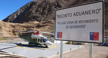Gobierno inaugura primer helipuerto del país en paso fronterizo Agua Negra