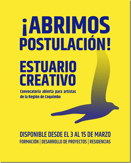 Abrimos postulaci&oacute;n Estuario