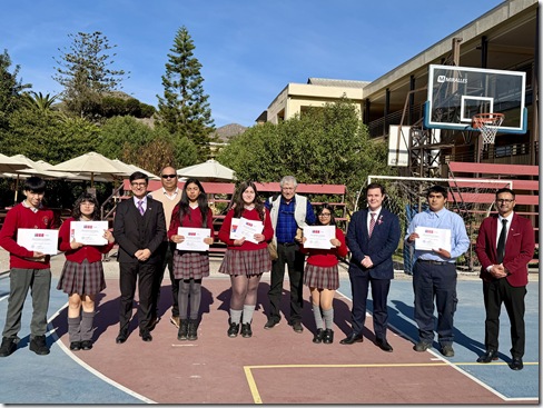 Ceremonia Beca Presidente de la Rep&uacute;blica