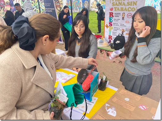Feria educativa y promoci&oacute;n de salud