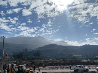 Brigadas de CGE trabajando en terreno para mantener el suministro eléctrico en la región de Coquimbo durante el temporal.