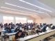 Estudiantes participando en el Ensayo Nacional PAES en una sede de la Universidad Técnica Federico Santa María