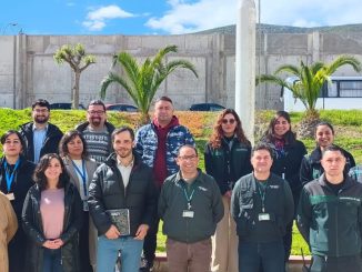 Autoridades de justicia y reinserción juvenil trabajando en mesa técnica regional en Coquimbo