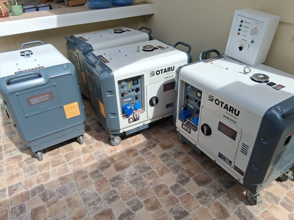 Nuevos generadores eléctricos adquiridos por el Departamento de Salud Municipal de Los Vilos para centros rurales